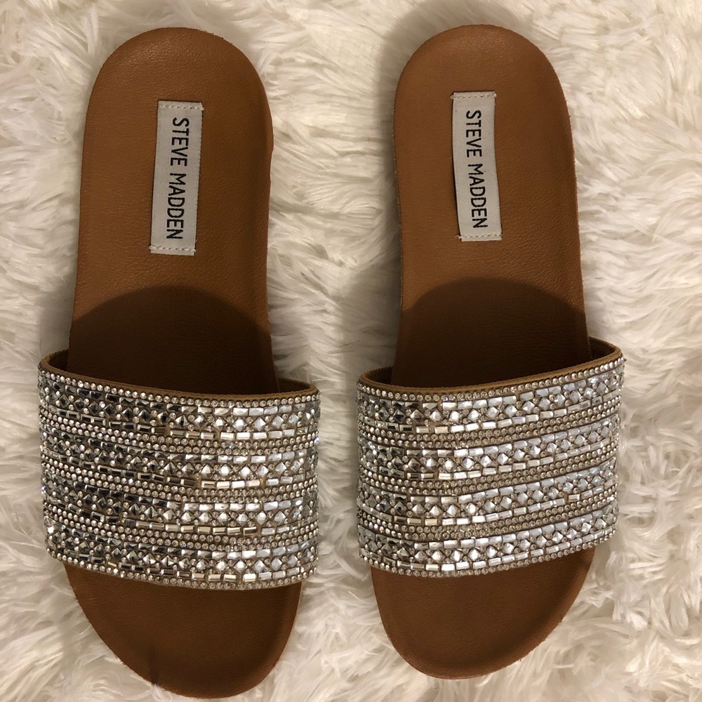 Steven Madden Dazzle Slide Sandals